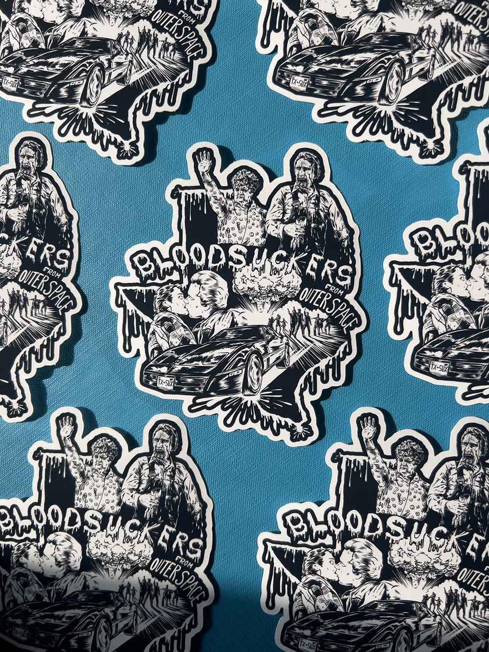 Bloodsuckers from Outer Space Sticker-Large