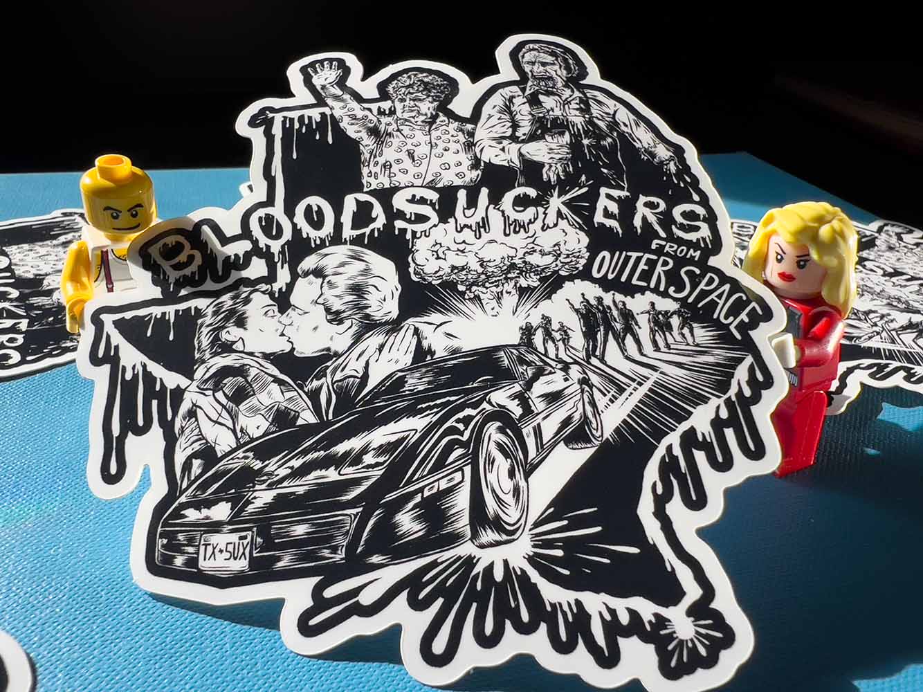 Bloodsuckers from Outer Space Sticker-Large