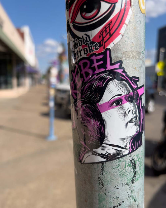 Rebel Leia Sticker