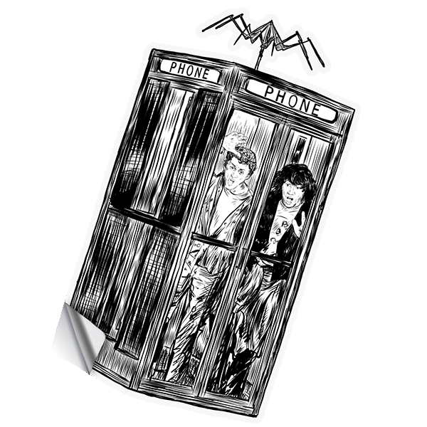 Bill & Ted Sticker
