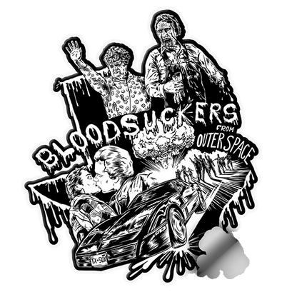 Bloodsuckers from Outer Space Sticker-Small